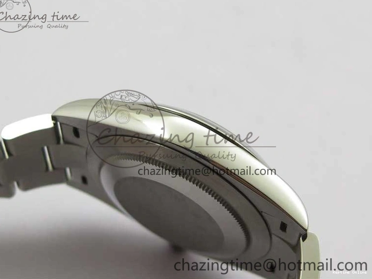 0103 FashionForward Oyster Perpetual 41mm 124300 ROF 1:1 Best Edition 904L Steel Dark Blue Dial on SS Bracelet A 2666